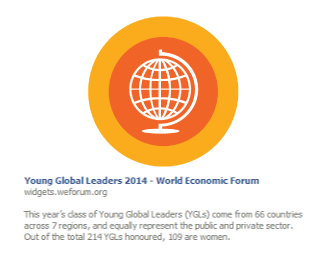 Young Global Leaders 2014 – World Economic Forum image
